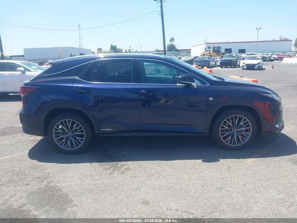 2022 LEXUS RX 450H F SPORT HANDLING