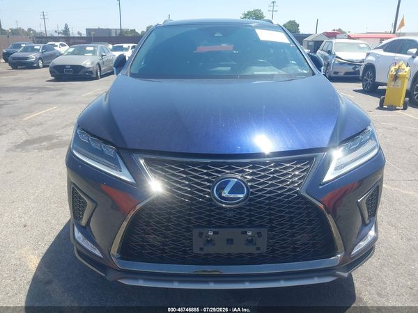 2022 LEXUS RX 450H F SPORT HANDLING