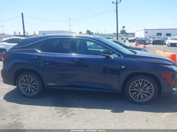 2022 LEXUS RX 450H F SPORT HANDLING