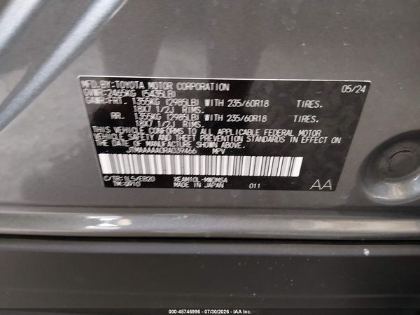 2024 TOYOTA BZ4X XLE