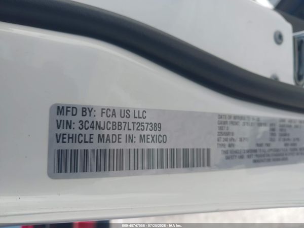 2020 JEEP COMPASS ALTITUDE FWD