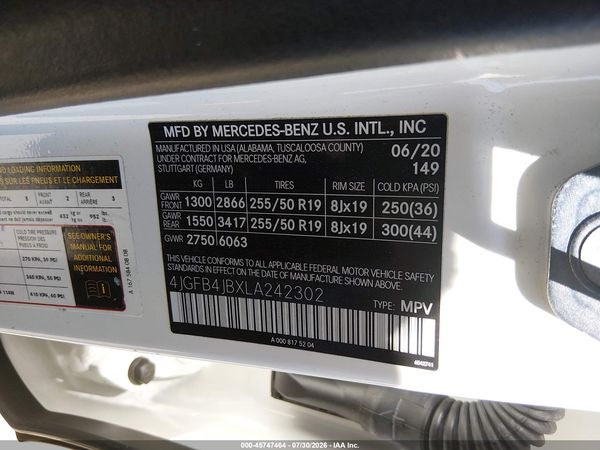 2020 MERCEDES-BENZ GLE 350 GLE350