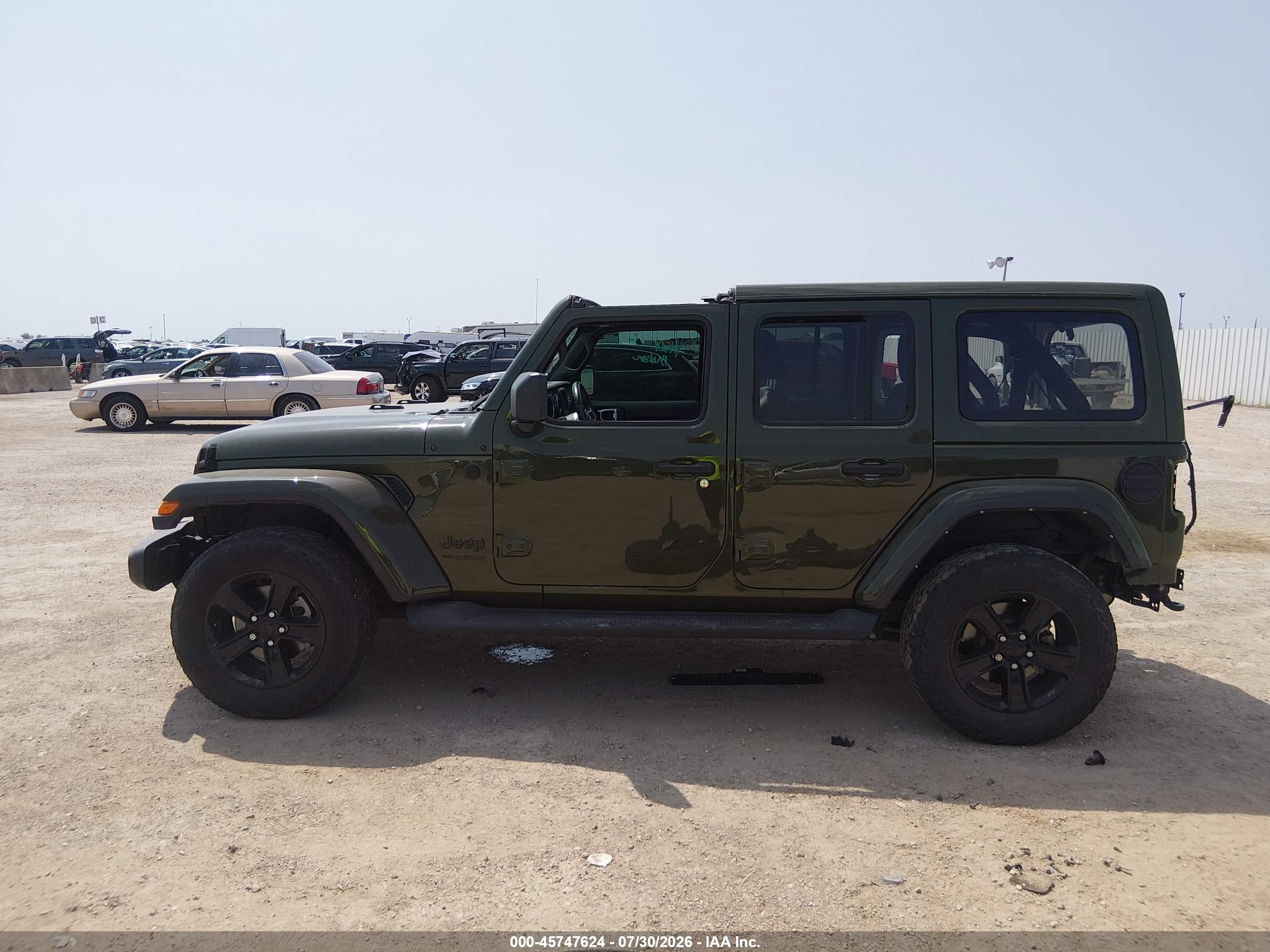 2021 JEEP WRANGLER UNLIMITED SAHARA ALTITUDE 4X4