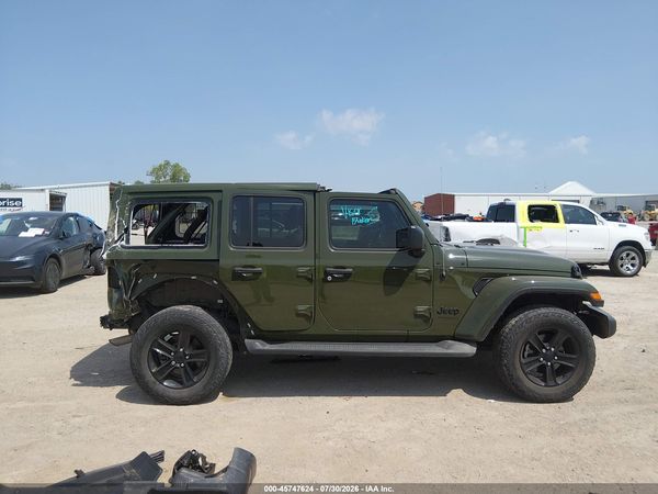 2021 JEEP WRANGLER UNLIMITED SAHARA ALTITUDE 4X4