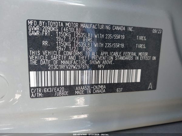 2023 TOYOTA RAV4 XLE PREMIUM