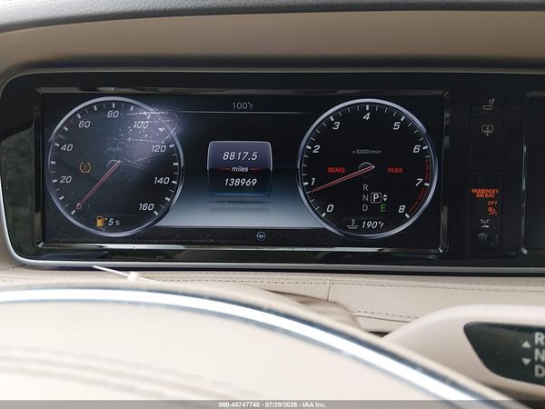 2015 MERCEDES-BENZ S 550 S550