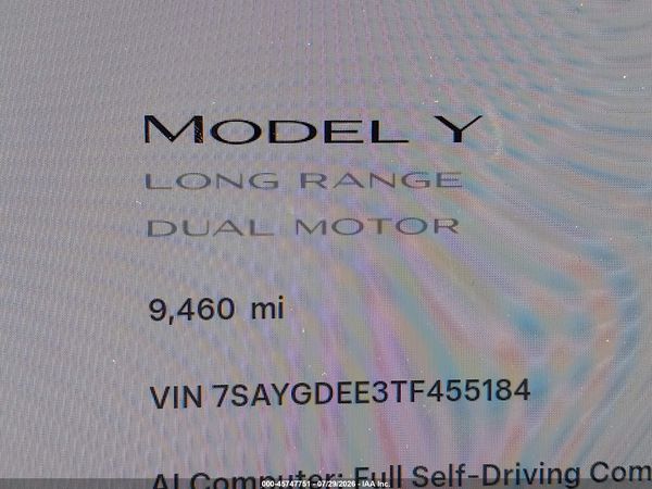 2026 TESLA MODEL Y