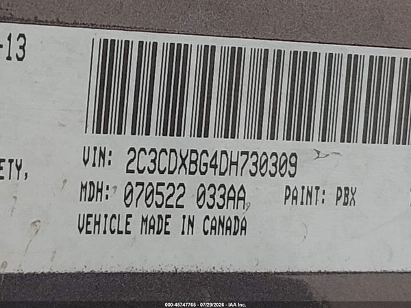 2014 DODGE CHARGER SE