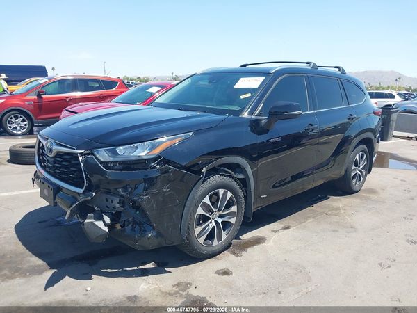 2020 TOYOTA HIGHLANDER HYBRID XLE