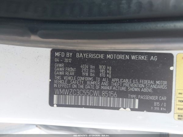 2012 MINI COOPER S COUNTRYMAN