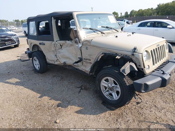 2018 JEEP WRANGLER JK UNLIMITED SPORT 4X4