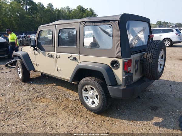 2018 JEEP WRANGLER JK UNLIMITED SPORT 4X4