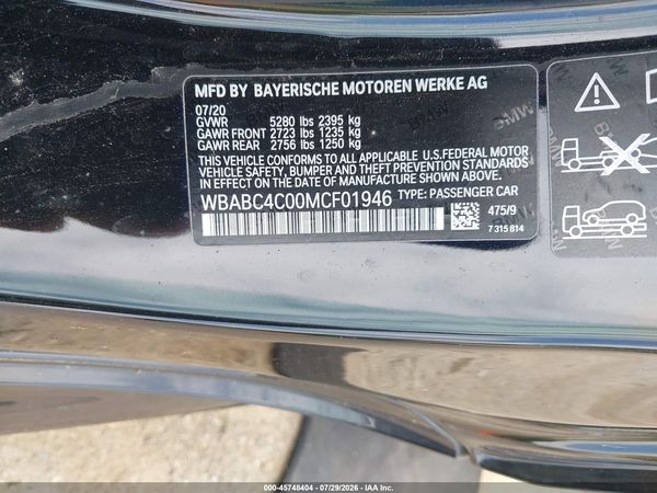 2021 BMW M850I XDRIVE