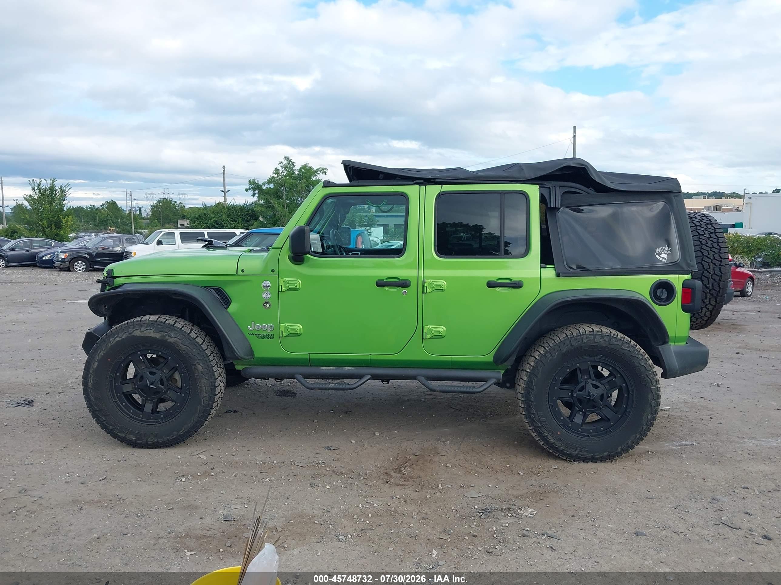 2018 JEEP WRANGLER UNLIMITED SPORT 4X4