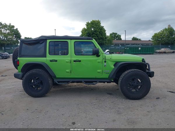 2018 JEEP WRANGLER UNLIMITED SPORT 4X4