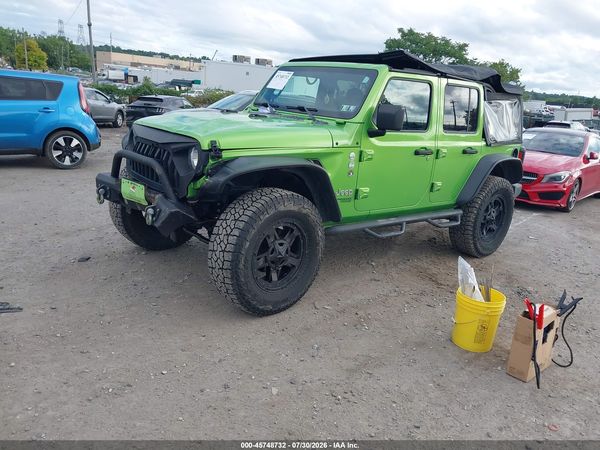 2018 JEEP WRANGLER UNLIMITED SPORT 4X4