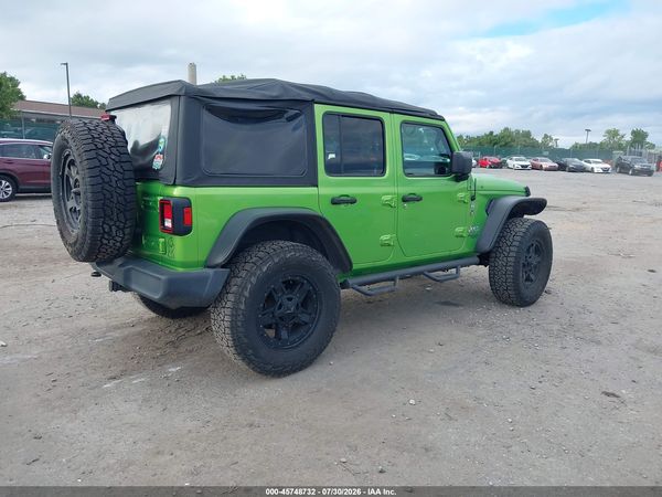 2018 JEEP WRANGLER UNLIMITED SPORT 4X4