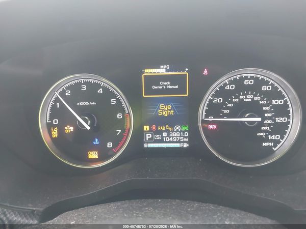 2019 SUBARU FORESTER TOURING