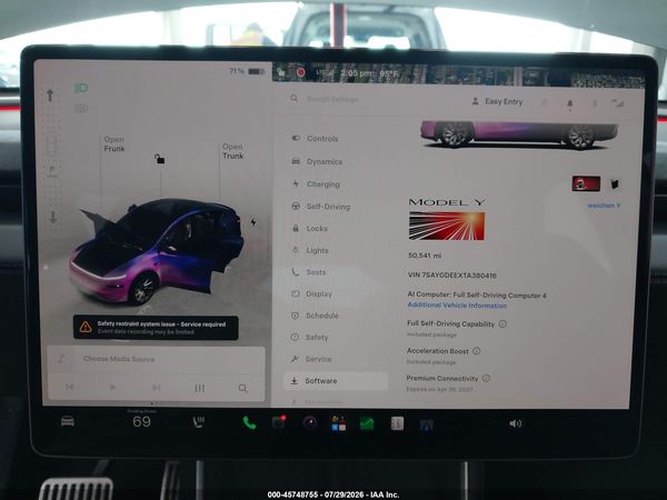 2026 TESLA MODEL Y