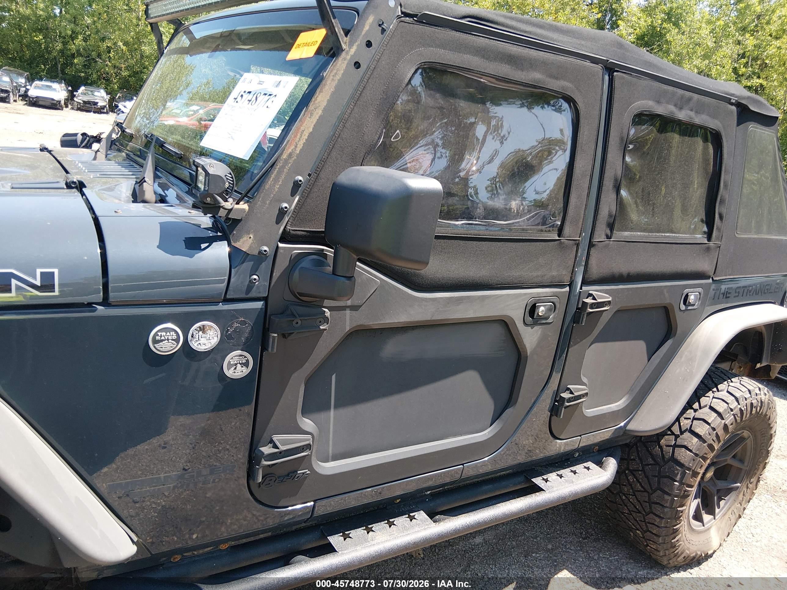 2017 JEEP WRANGLER UNLIMITED SMOKY MOUNTAIN