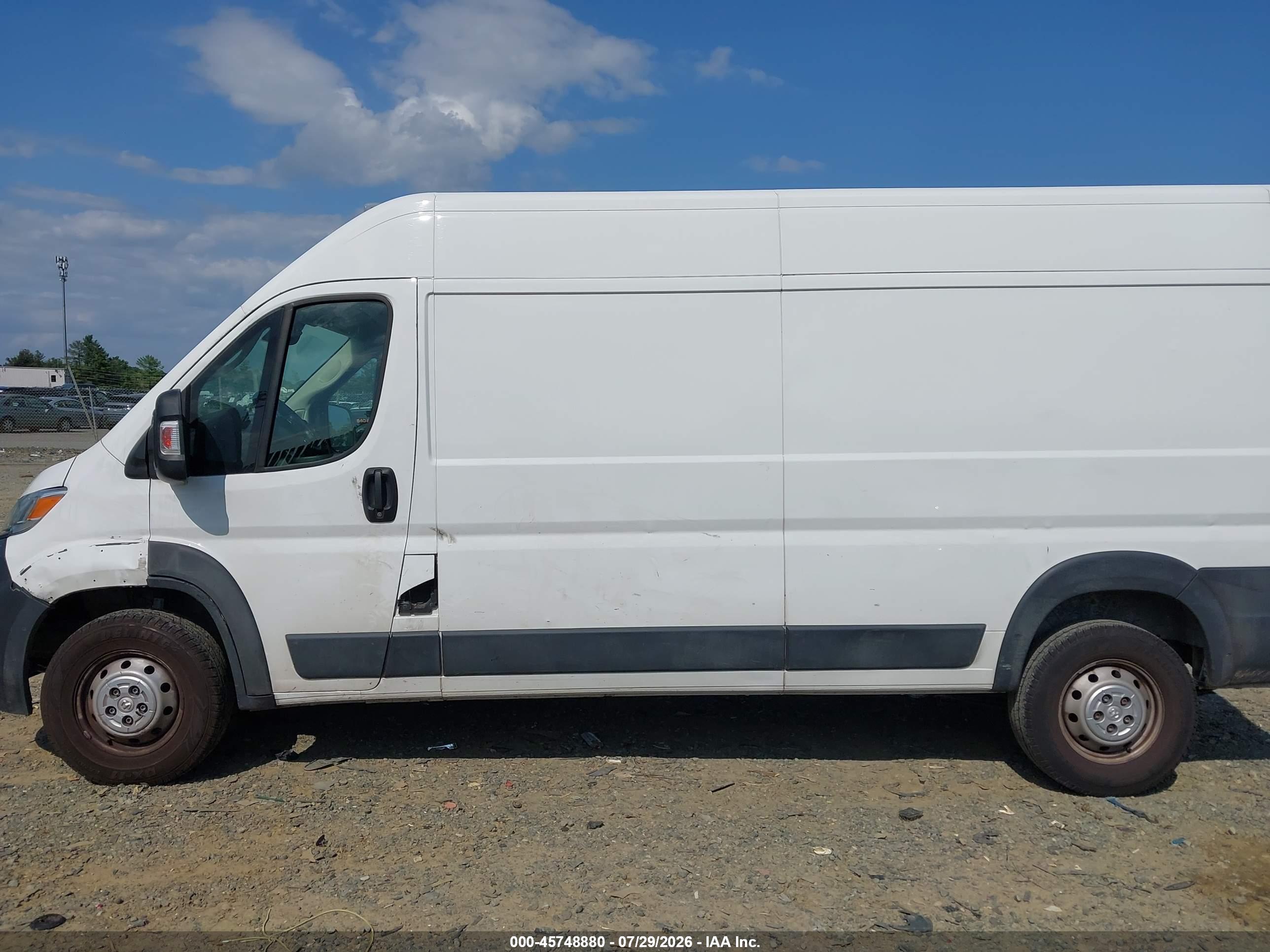 2023 RAM PROMASTER 2500 HIGH ROOF 159 WB