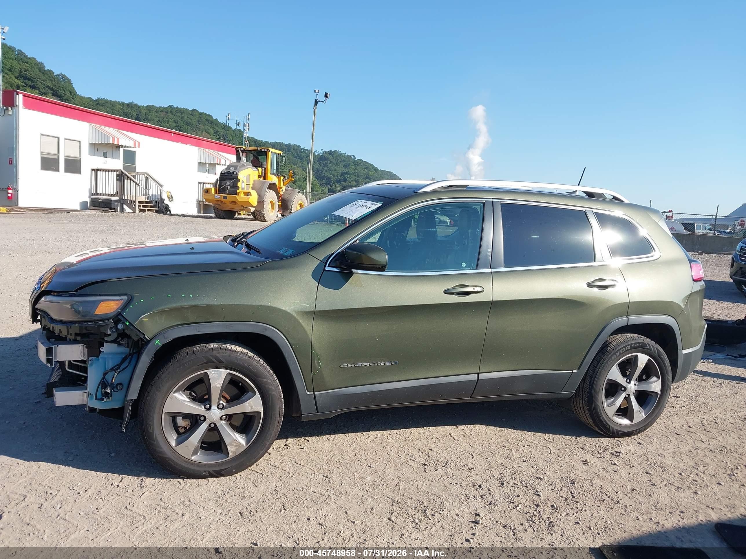 2019 JEEP CHEROKEE LIMITED 4X4