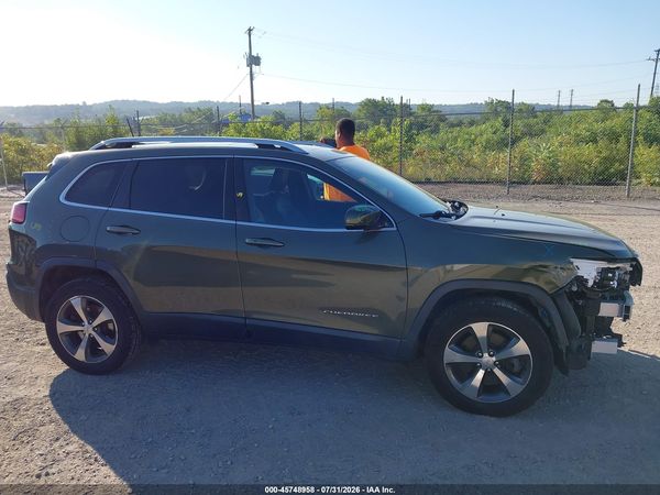 2019 JEEP CHEROKEE LIMITED 4X4