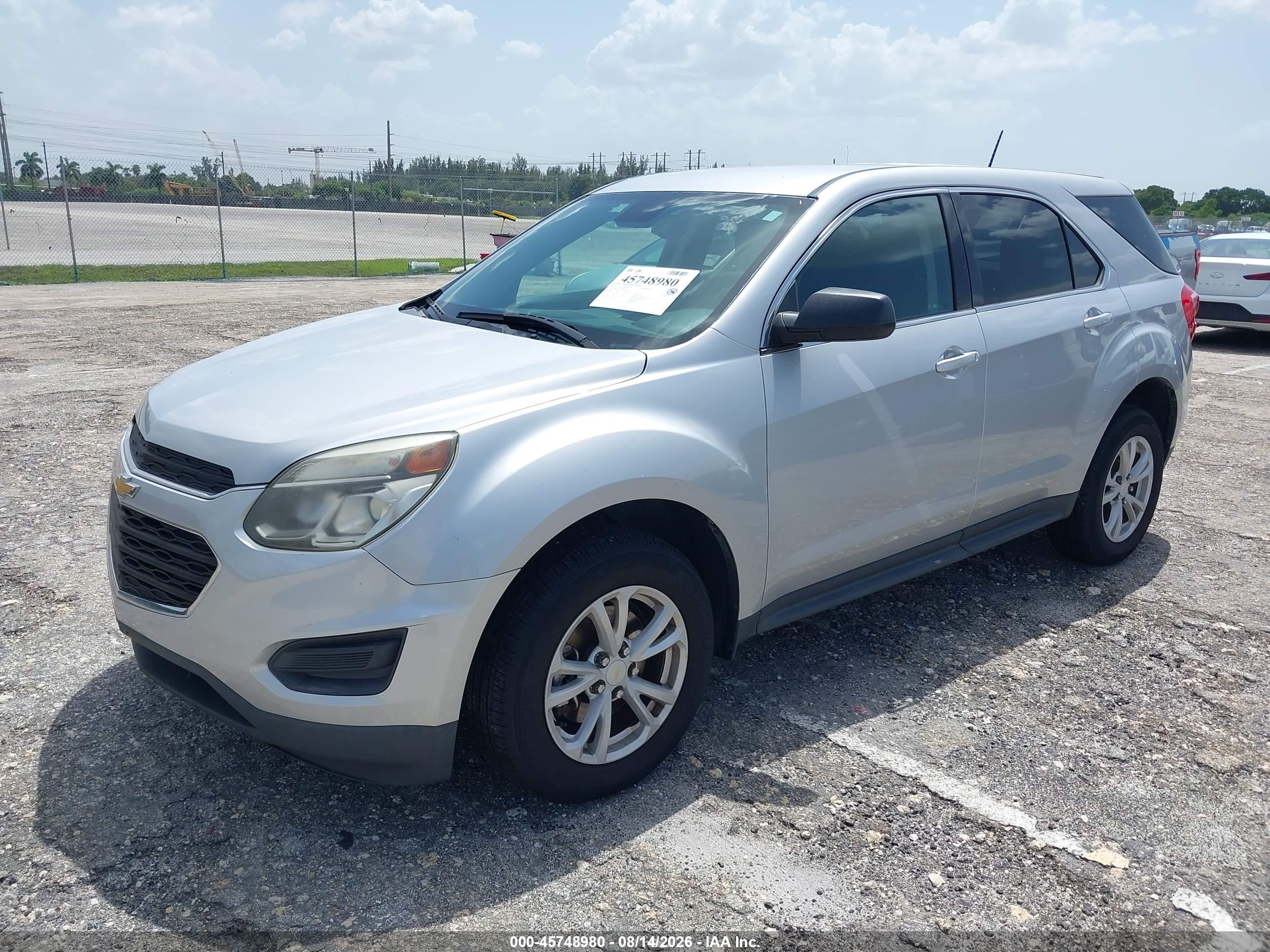 2017 CHEVROLET EQUINOX LS — I2