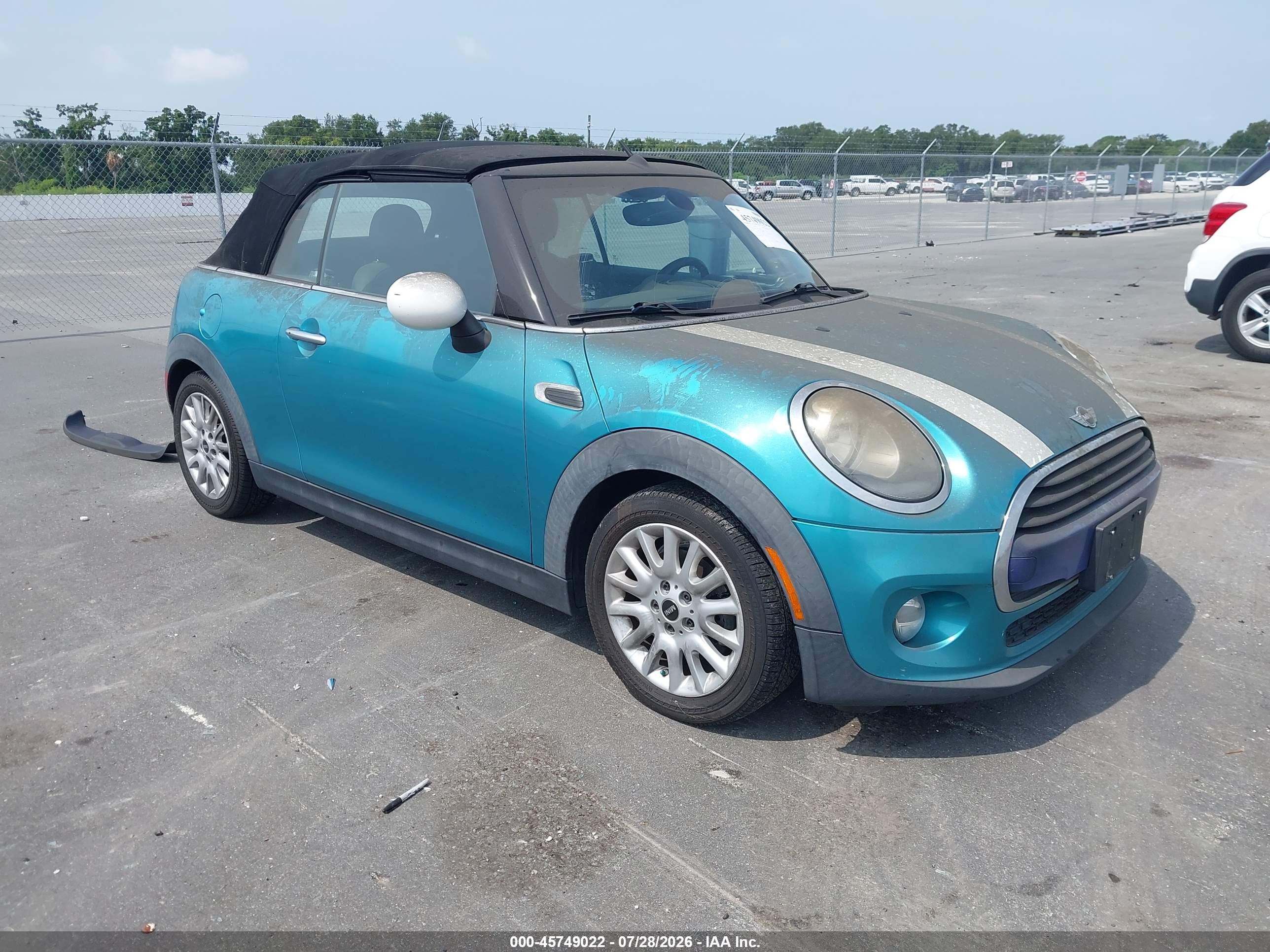 2016 MINI CONVERTIBLE COOPER