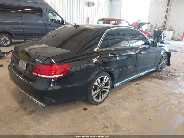 2016 MERCEDES-BENZ E 350 4MATIC