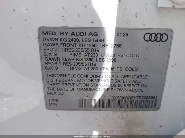 2023 AUDI Q5
