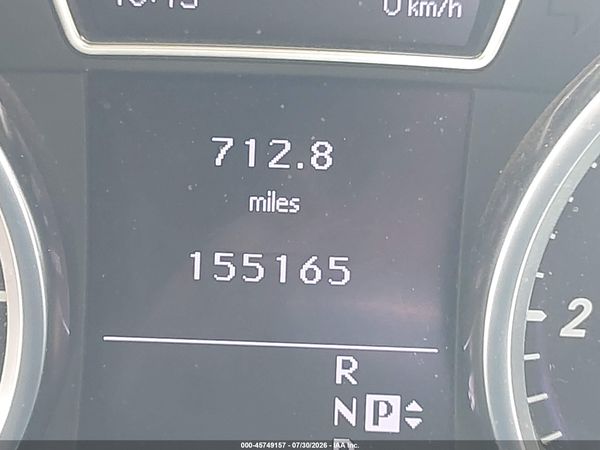 2012 MERCEDES-BENZ ML 350 BLUETEC 4MATIC