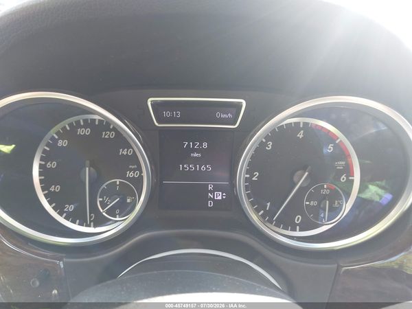 2012 MERCEDES-BENZ ML 350 BLUETEC 4MATIC