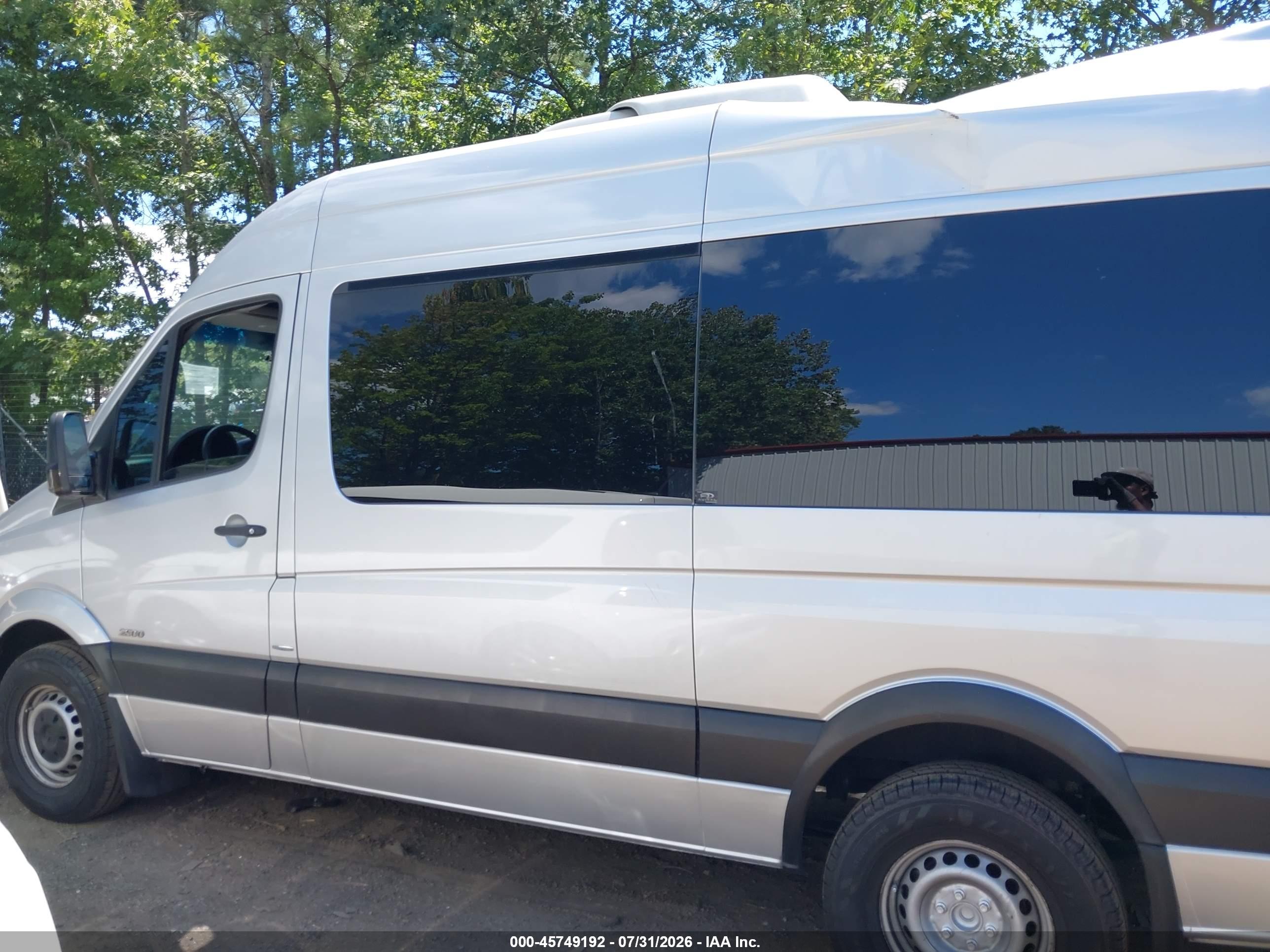 2013 MERCEDES-BENZ SPRINTER 2500 NORMAL ROOF