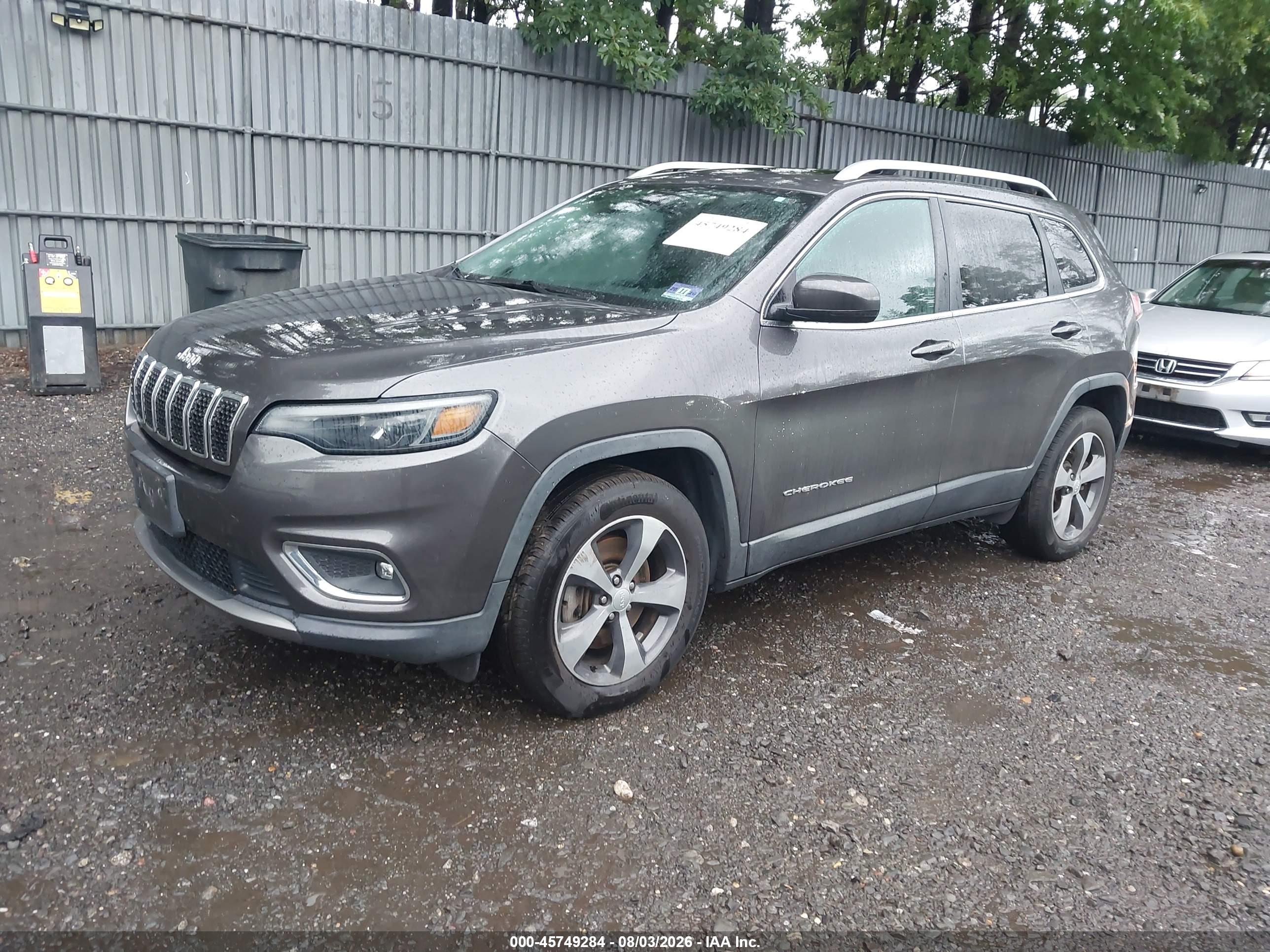 2019 JEEP CHEROKEE LIMITED 4X4