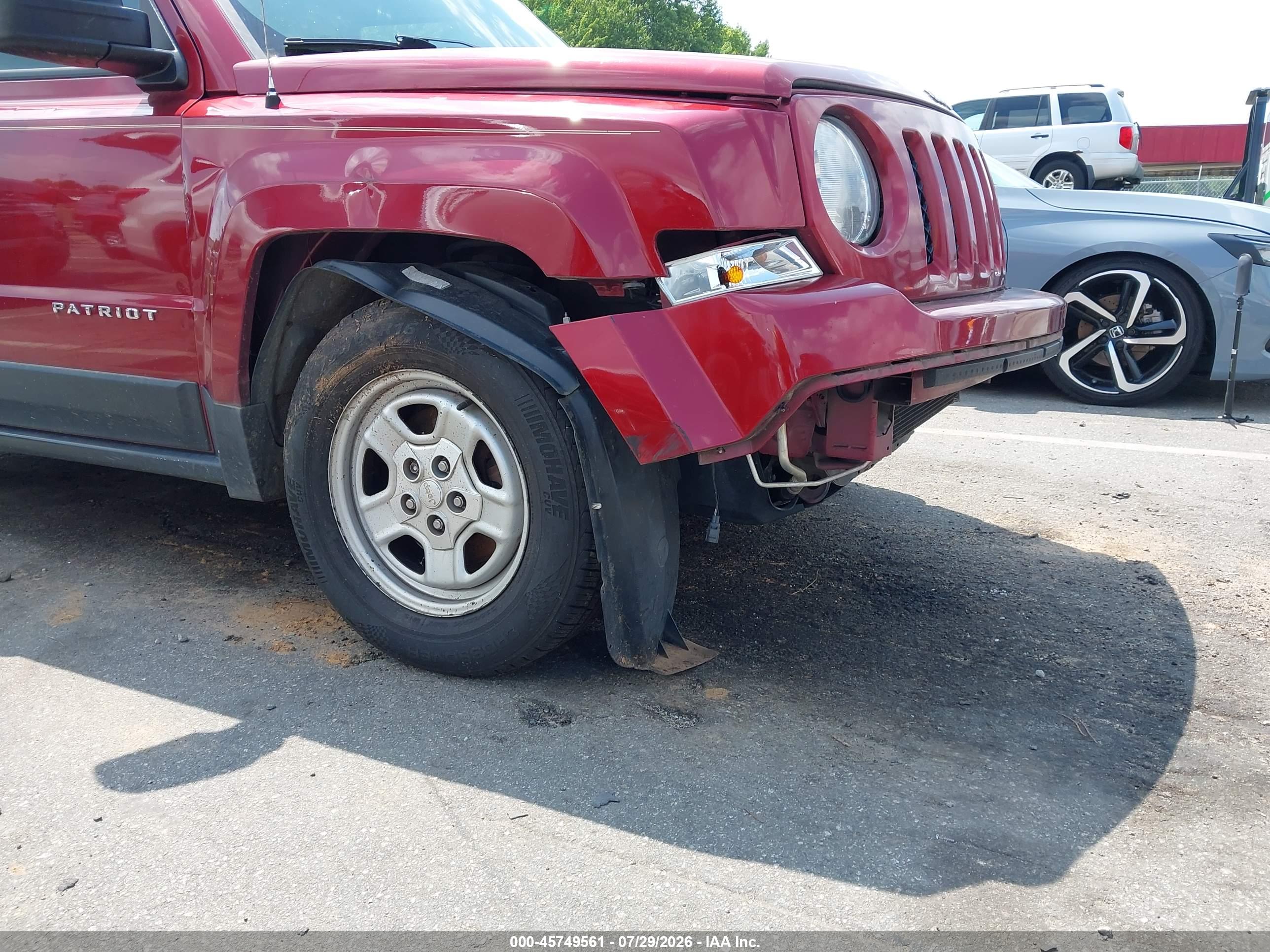 2016 JEEP PATRIOT SPORT