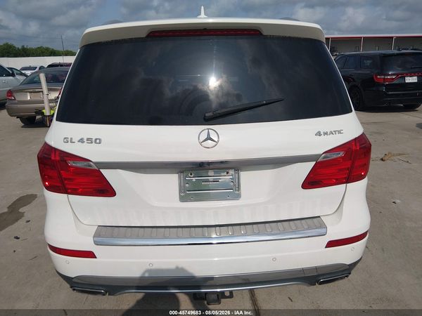 2014 MERCEDES-BENZ GL 450 4MATIC