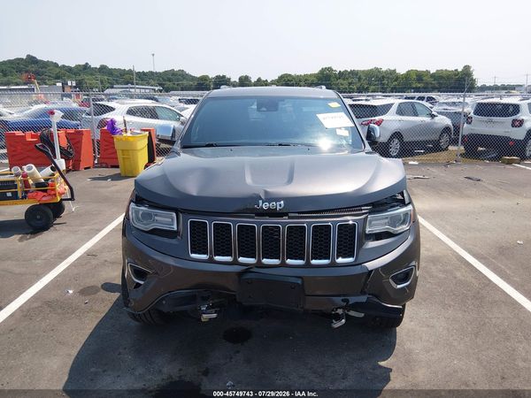 2016 JEEP GRAND CHEROKEE OVERLAND