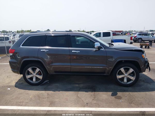 2016 JEEP GRAND CHEROKEE OVERLAND