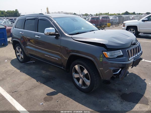 2016 JEEP GRAND CHEROKEE OVERLAND