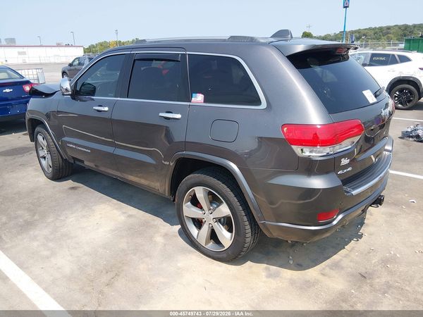 2016 JEEP GRAND CHEROKEE OVERLAND