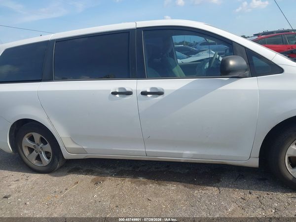 2014 TOYOTA SIENNA L V6 7 PASSENGER
