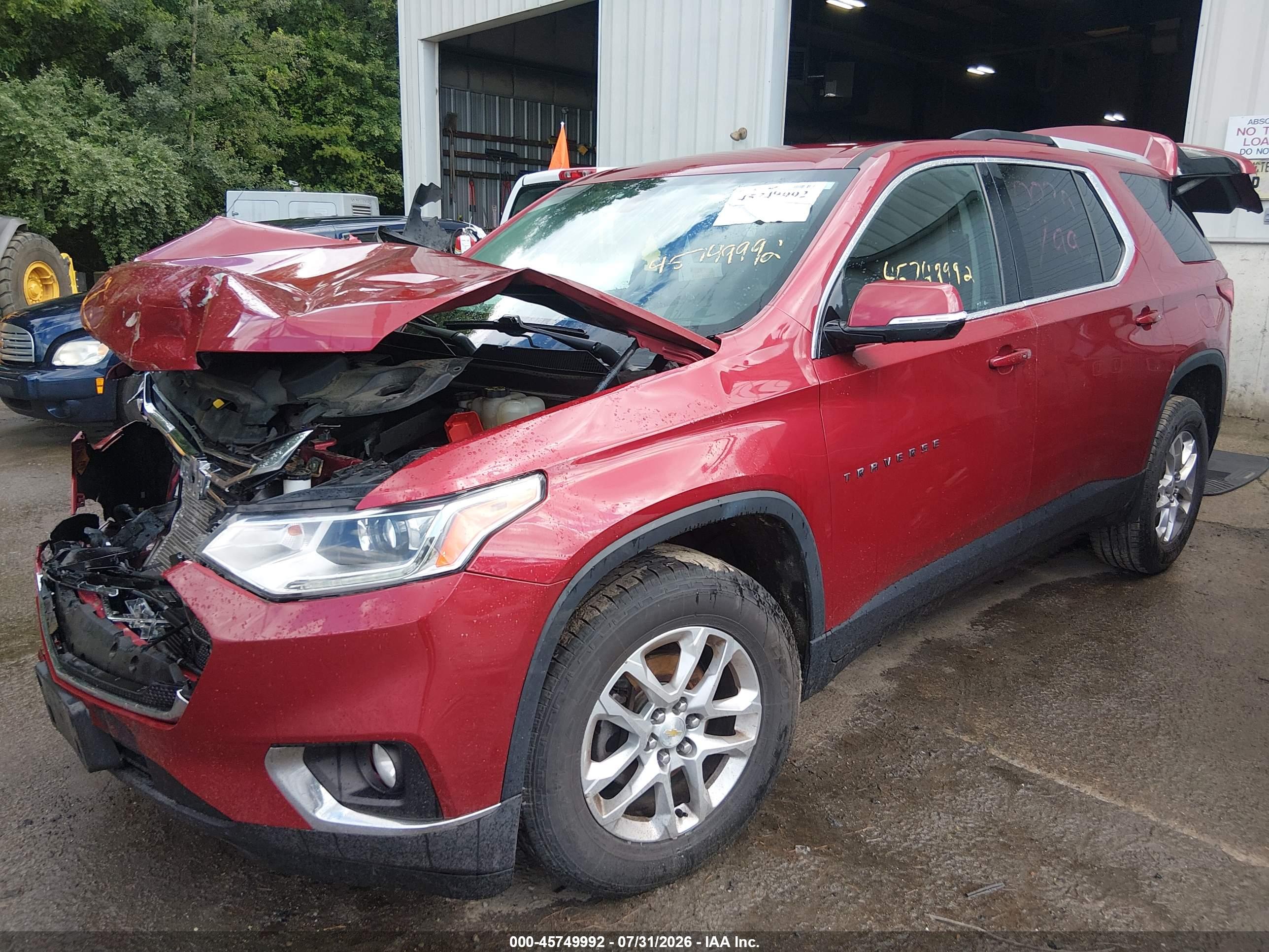 2018 CHEVROLET TRAVERSE LT CLOTH — I2