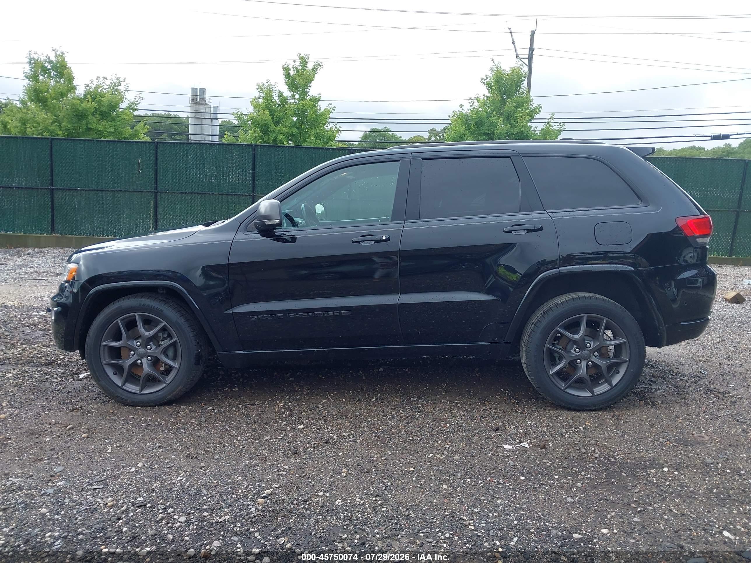 2021 JEEP GRAND CHEROKEE 80TH ANNIVERSARY 4X2