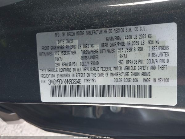 2021 MAZDA CX-30 2.5 TURBO PREMIUM