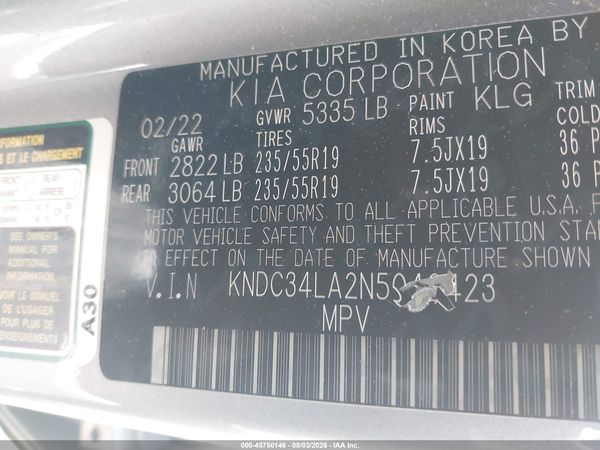 2022 KIA EV6 WIND