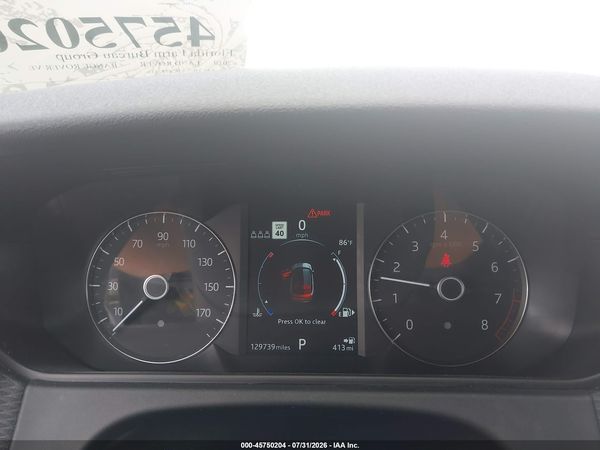 2019 LAND ROVER RANGE ROVER VELAR P250 S