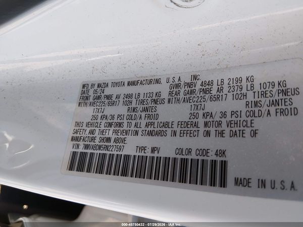2024 MAZDA CX-50 2.5 S PREMIUM