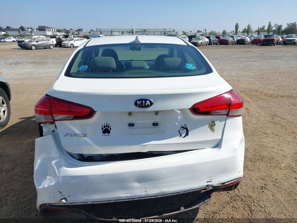 2018 KIA FORTE LX