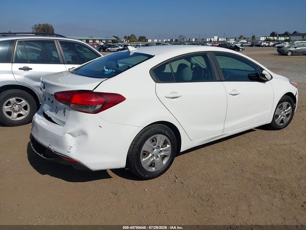 2018 KIA FORTE LX